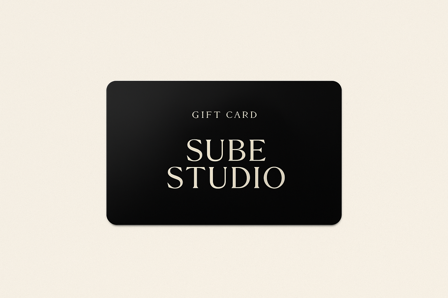 SUBE STUDIO 25 Digital Gift Card